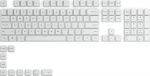 Glorious Gaming Glorious GPBT Keycaps - 115 PBT Tastenkappen, ISO, ES-Layout, Arctic White