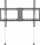 VISION Value Display Wall Mount - LIFETIME WARRANTY - fits large flat panel display 37-70" with VESA sizes up to 600 x 400 - latches in place - lockable - non-tilting - SWL 60 kg / 132 lb - black