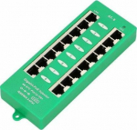 ExtraLink EXTRALINK ACTIVE POE INJECTOR 8 PORT GIGABIT 802.3AT/AF MODE A
