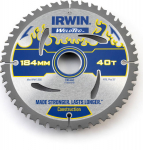Irwin Circular Saw WeldTec 184x30x2.4mm 40z. - 1897370