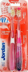 Jordan Toothbrush DUO Individual Clean Medium - mix colors 2szt