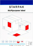 Starpak I LABEL SPL 210X148 STK PUD OP200SZT 1/10