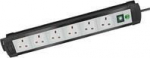 Brennenstuhl Premium-Line power strip 6x 3m UK