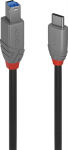 LINDY USB 3.2 Type of cable C/B Anthra Line 1m