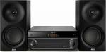 AKAI AM-301B System 40W (2x20W) CD MP3 BT USB FM 40 presets AUX RCA, black
