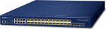 Planet Layer 3 16-Port 100/1000X SFP, + 8-Port Gigabit TP/SFP combo