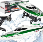 RoGer RC High‑Speed Remote Control Boat FT009 Green