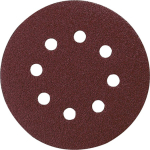 Makita Sandpaper sheet Random orbit sander Random orbit sander &Oslash;125 Diameter P120 stk 50