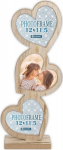 ZEP Frida 3x12x11.5 Wood Frame with 3 hearts RE333
