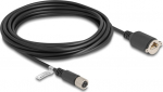 Delock Netzwerkkabel - 8 pin M12-X (W) zu RJ-45 (W)
