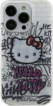Sourcing Hello Kitty HKHCP15SHDGPHT iPhone 15 / 14 / 13 6.1'' white/white hardcase IML Kitty On Bricks Graffiti