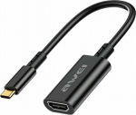 Adapter USB Awei AWEI Adapter CL-217T USB-C/HDMI czarny/black 4k/30Hz