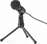 Microphone Nedis Nedis MICTJ100BK microphone Black Microphone for notebook