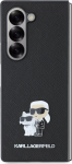 Karl Lagerfeld PU Saffiano Karl and Choupette Case for Samsung Galaxy Z Fold 6 / black