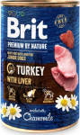 BRIT Premium by nature Junior Turkey with Liver - wet dog food - 400g