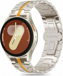 Tech-Protect kellarihm Stainless Samsung Galaxy Watch4/5/5 Pro/6/7/FE, titanium/orange