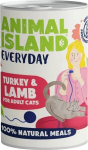 ANIMAL ISLAND Everyday Turkey and lamb - wet cat food - 400g