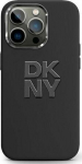 DKNY DKNY DKHCP16SSMCBSK iPhone 16 6.1'' black/black hardcase Liquid Silicone Metal Logo