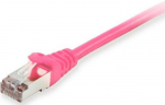 Equip Cat.6A S/Ftp Patch Cable, Pink, 1.0M