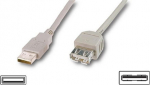 Kabel USB ACC USB-A - 3 m Szary (OCU0011)