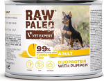 VETEXPERT Raw Paleo Duoprotein Turkey & Cod Adult - wet dog food - 200g