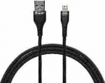 Kabel USB Tracer USB-A - Lightning 1 m Czarny (TRAKBK47491)