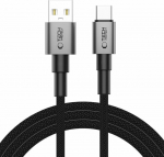 Kabel USB Tech Protect USB-A - USB-C 2 m Szary (5906302380732)