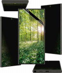 PanzerGlass Eco Matrix Ultra-Wide Fit do Samsung Galaxy S25 Ultra czarny