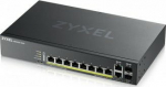 ZYXEL COMMUNICATIONS A/S ZYXEL GS2220-10HP,EU REGION,8-PORT GBE L2 POE SWITCH WITH GBE UPLINK (1 YEAR NCC PRO PACK LICENSE BUNDLED) (5Y WARRANTY)