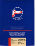 Foma fotopaber Fomabrom 142 N Chamois 20.3x25.4cm 25 lehte
