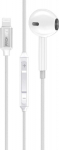 Promate MonoPod Ergonomic Mono MFI Certified In-Ear Wired Earphones Lightning / 1.3m