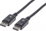 MANHATTAN DisplayPort Kabel St/St 1.0m shielded black