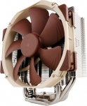 Noctua NH-U14S computer cooling component Processor Cooler 12 cm Brown, Stainless steel