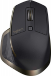 Log Logitech MX Master - Mouse - Laser - 5 Tasten - wirelessly - 2.4 GHz, Bluetooth - Wireless receiver (USB)