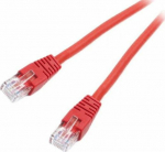 Gembird RJ-45/RJ-45, kat. 6, U/UTP, 2m, czerwony (PP6U-2M/R)