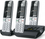 Gigaset Comfort 500A trio silver-black
