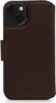 Decoded Leather Detachable Wallet iP 14Plus Chocolate Brown