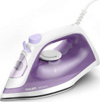 Philips 1000 Series Steam iron DST1020/30, 1800W, 20g/min continous steam, 90g steam boost, non-stick soleplate, 250ml water tank