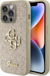 Guess Fixed Glitter Big 4G Case for Apple iPhone 15 Pro