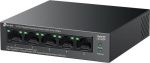 TP-LINK | 5-Port Gigabit Desktop Switch with 4-Port PoE+ | LS105GP | Unmanaged | Desktop