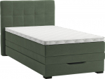 Continental bed JEEP 90x200cm, green