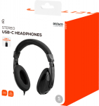 DELTACO Headset Volume Control, USB-C