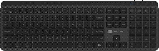 Natec Genesis Natec Keyboard, Medusa, US Layout, X- Scissors Slim, Wireless, Black | Natec