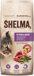 SHELMA Sterilised Beef - dry cat food - 8kg