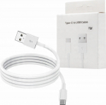 Kabel USB Vega USB-A - USB-C 1 m White (5904238716625)