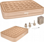 NILS eXtreme NC2808 DOUBLE KING SIZE MATTRESS BEIGE + ELECTRIC PUMP NILS CAMP