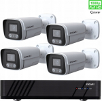 Camera IP Evolveo EVOLVEO kameraov&yacute; syst&eacute;m Detective POE8 SMART, 4 camera