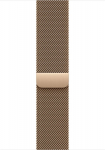 Apple 46mm Gold Milanese&nbsp;Loop, M/L