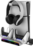 iPega P5S011 Wall Charging Stand for PS5 / PS5 Slim / PS5 Pro Game Controller