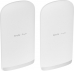 Ruijie Networks Access Point RUIJIE Reyee RG-EST350G | Access Point, directional, 3 port, 1xPoE IN Passive/Activ, 3xGE, WiFi 5, 5GHz, 876Mbps, External, 1x12V DC, IP55, 5KM, 1x16dBi, Cloud